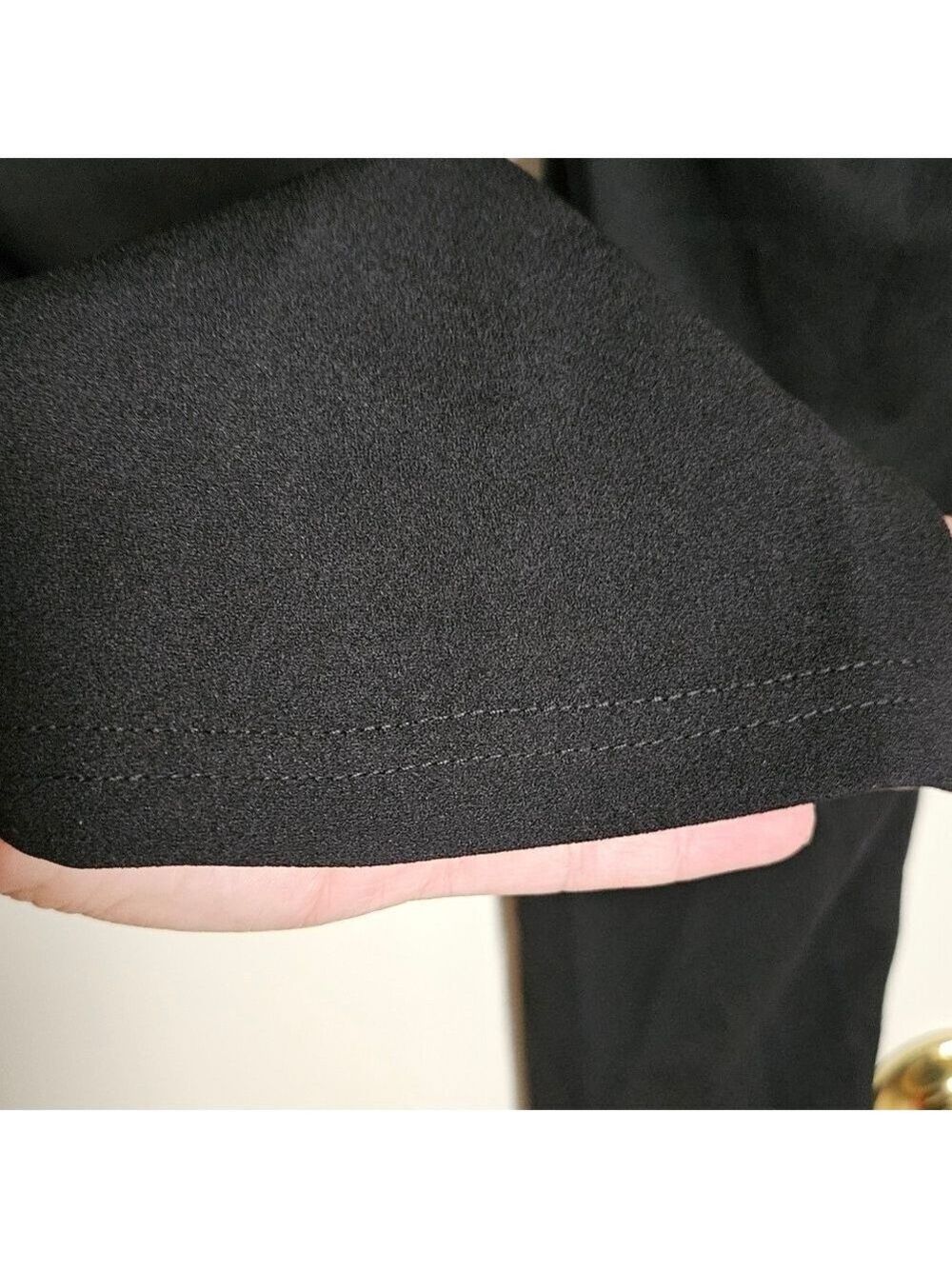 BloomChic Black Pants with Gold Accent Size 18-20 - Picture 5 of 6